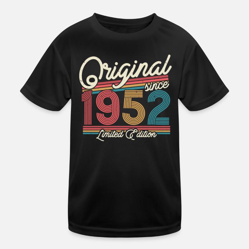 Vintage 1952 Geburtstagsgeschen Kinder Funktions-T-Shirt