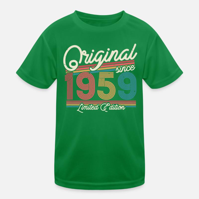 Geschenk 1959 - 64/65 Jahre Kinder Funktions-T-Shirt