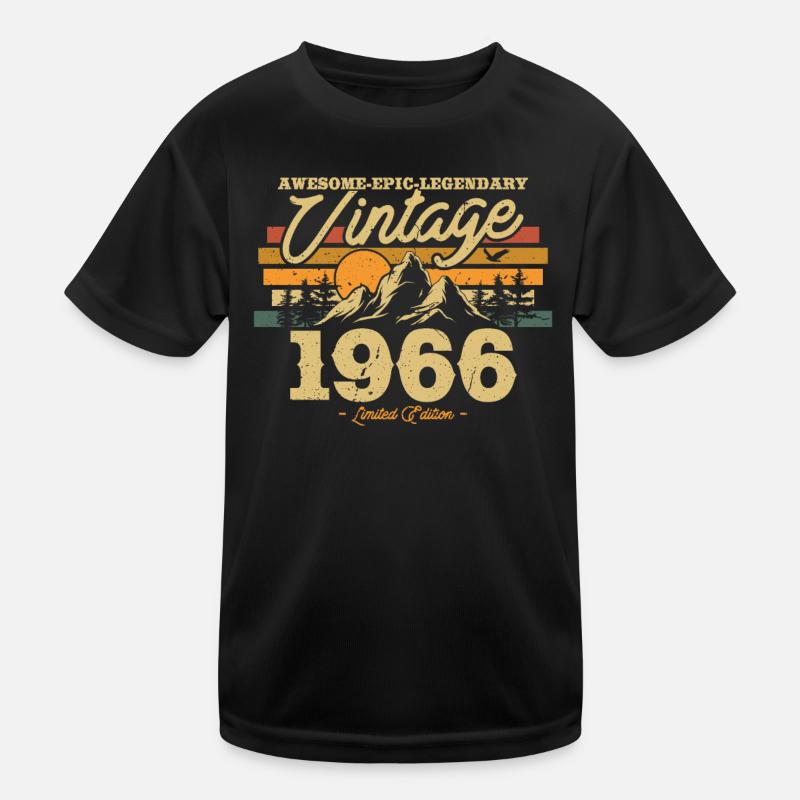 Vintage 1966 Geburtstagsgeschenk Kinder Funktions-T-Shirt