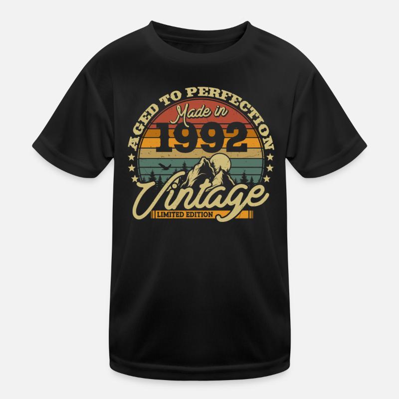 Vintage Geburtstagsgeschenk 1992 Kinder Funktions-T-Shirt