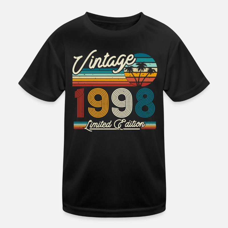 Vintage 1998 Geburtstagsgeschenk Kinder Funktions-T-Shirt
