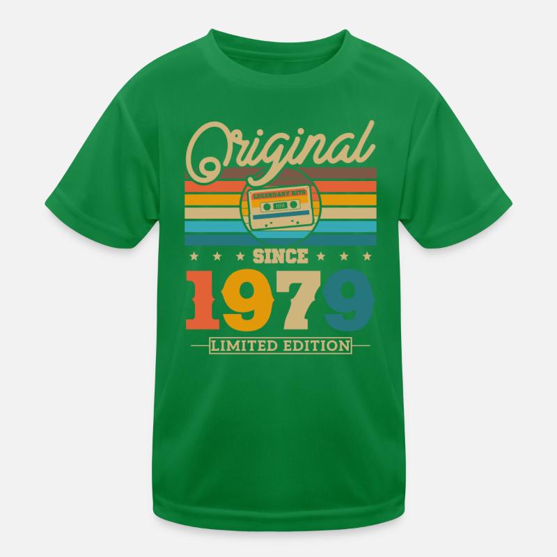 Vintage Geburtstag 1979 Kinder Funktions-T-Shirt