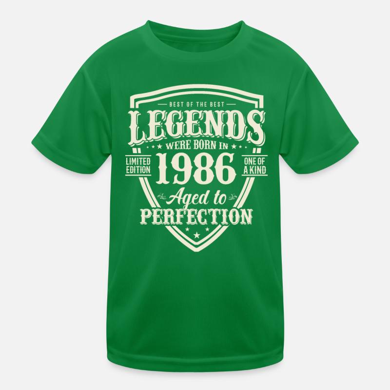 Legendäres Geschenk 1986 Geburtstag Kinder Funktions-T-Shirt