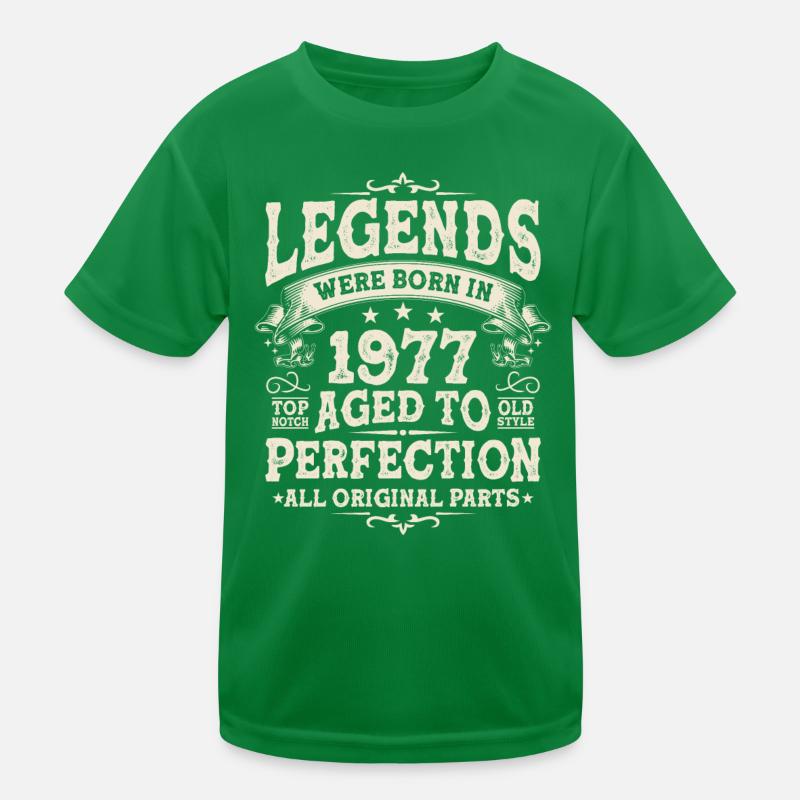 Légendes de 1977 T-shirt sport Enfant