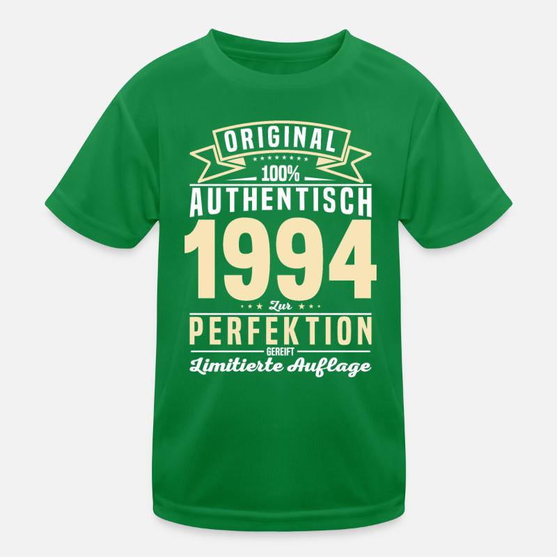 Authentisches Geburtstagsgeschenk 1994 Kinder Funktions-T-Shirt