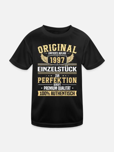 Vintage Geburtstagsgeschenk 26/27, Limitiert '97 - T-shirt sport Enfant - noir - Devant