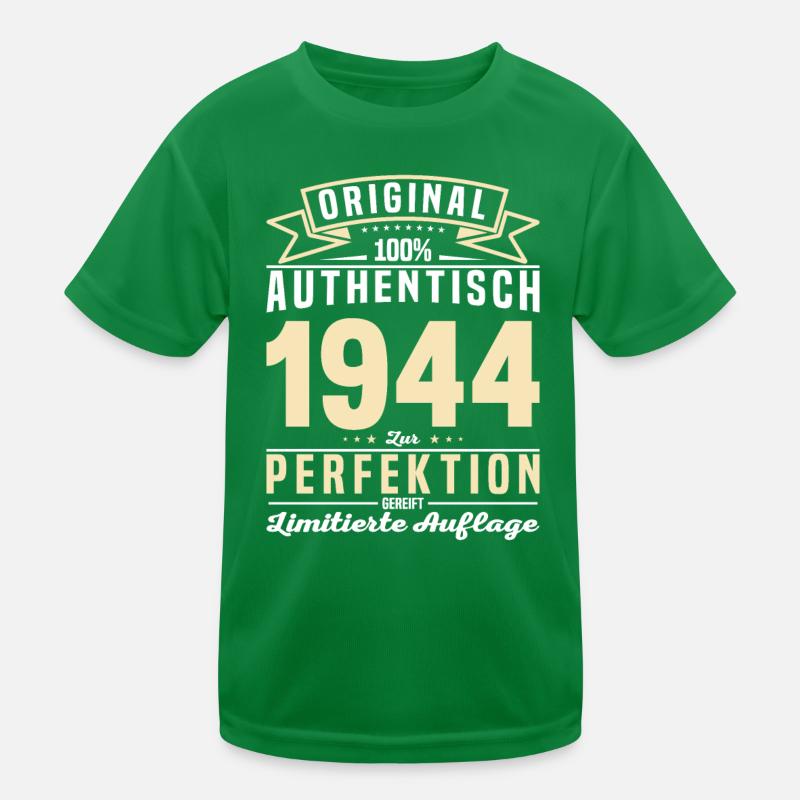 1944 Geburtstagsüberraschung Kinder Funktions-T-Shirt