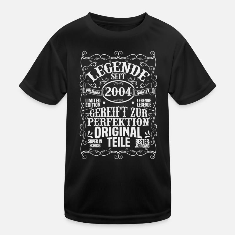 Vintage Legende Seit 2004 Kinder Funktions-T-Shirt
