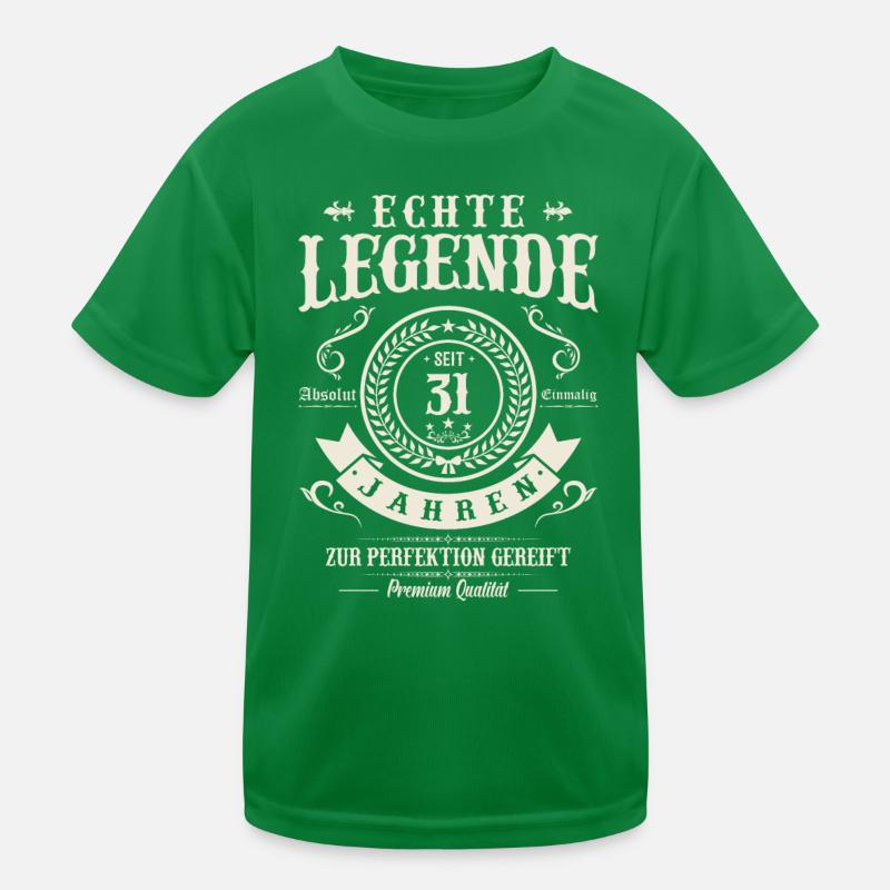 Echte Legende - 31 Jahre Kinder Funktions-T-Shirt