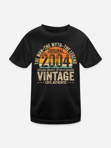Ewig jung 2004 - T-shirt sport Enfant - noir - Devant