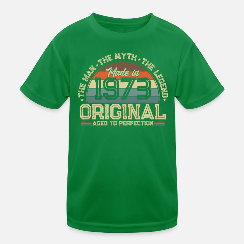 Legendäres 1973 Erbe Kinder Funktions-T-Shirt