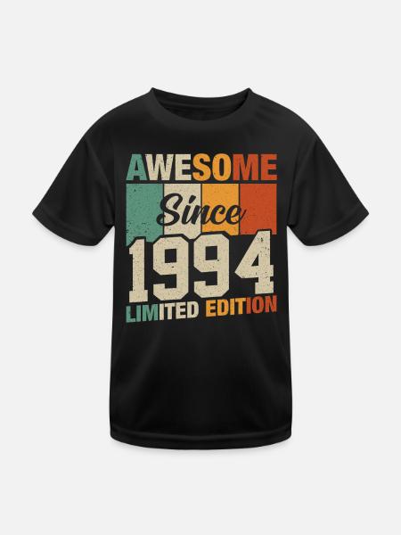 Légendaire 1994 - Anniversaire rétro - T-shirt sport Enfant - noir - Devant