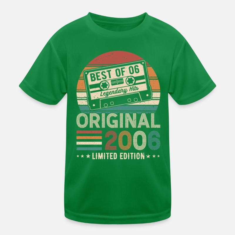 Millésime 2006 - Légendaire 18e anniversaire T-shirt sport Enfant