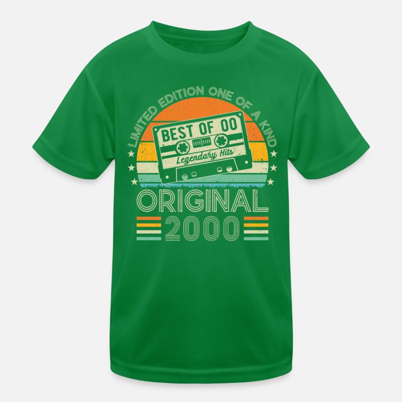 Millésime 2000 Anniversaire T-shirt sport Enfant