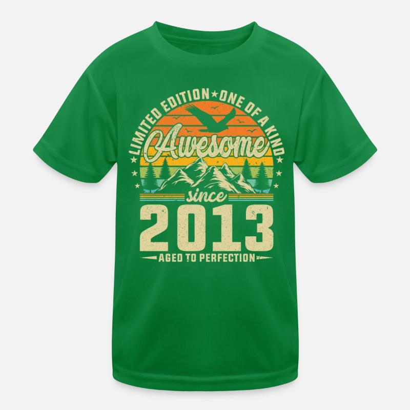 2013: Vintage Geburtstag Kinder Funktions-T-Shirt