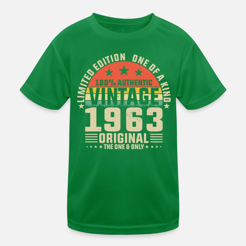 1963 - Legenden werden 60 Kinder Funktions-T-Shirt
