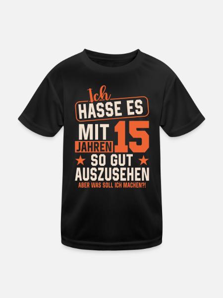 2009 - Ein Vintage Meisterwerk - Kinder Funktions-T-Shirt - Schwarz - Vorne
