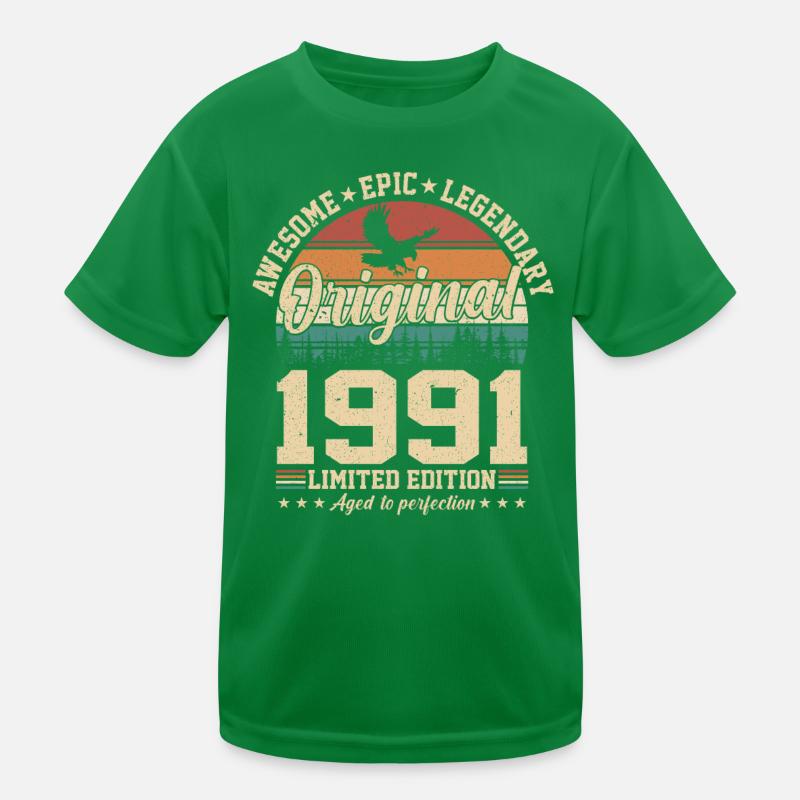 1991 - Ein legendäres Jahr Kinder Funktions-T-Shirt