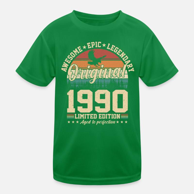 1990 - Ein legendäres Jahr Kinder Funktions-T-Shirt