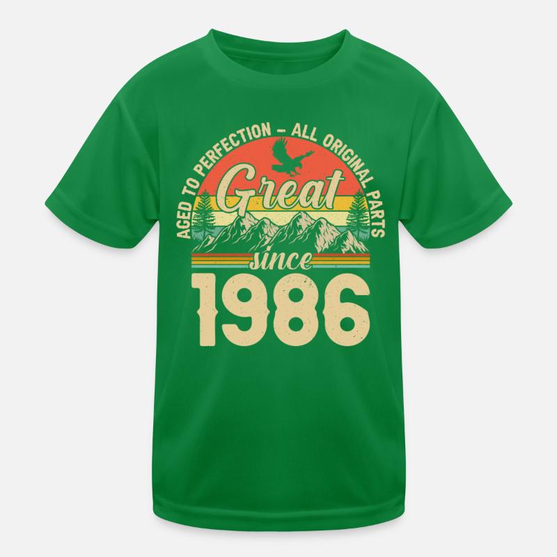 1986 - Une année légendaire T-shirt sport Enfant