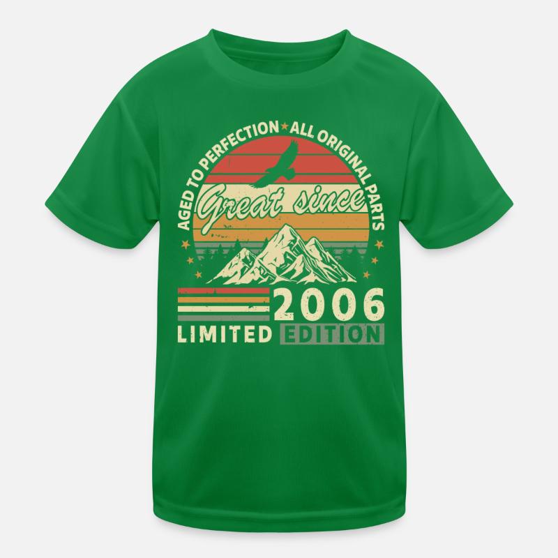 Legendary 18th Birthday 2006 Kids Functional T-Shirt