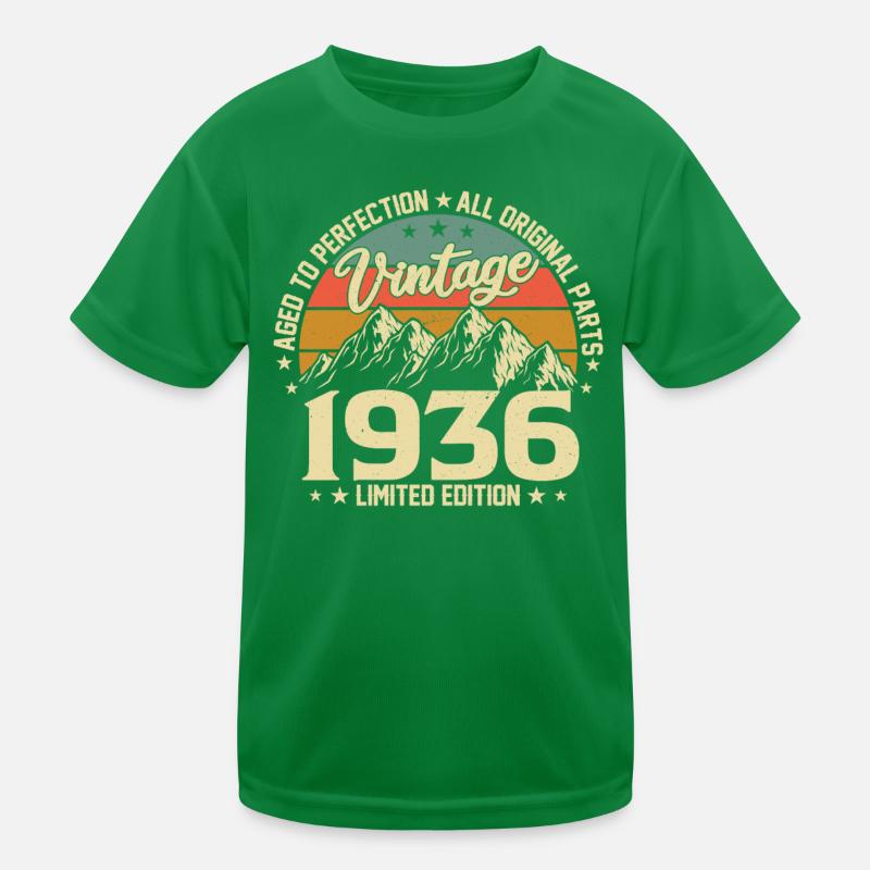 Millésime 88e anniversaire 1936 T-shirt sport Enfant