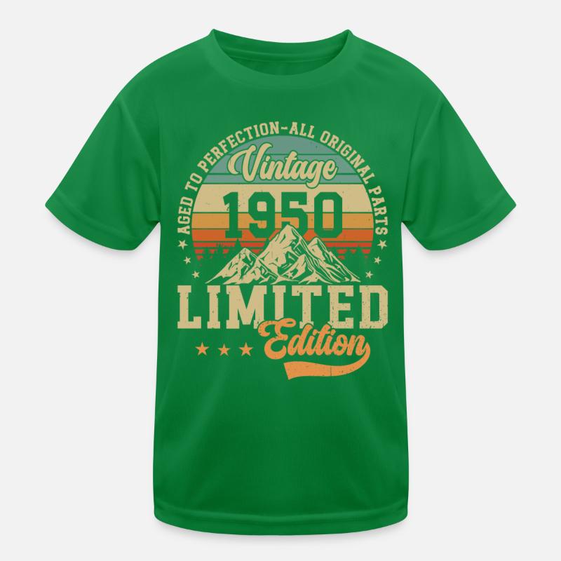 Anniversaire 74 ans 1950 T-shirt sport Enfant