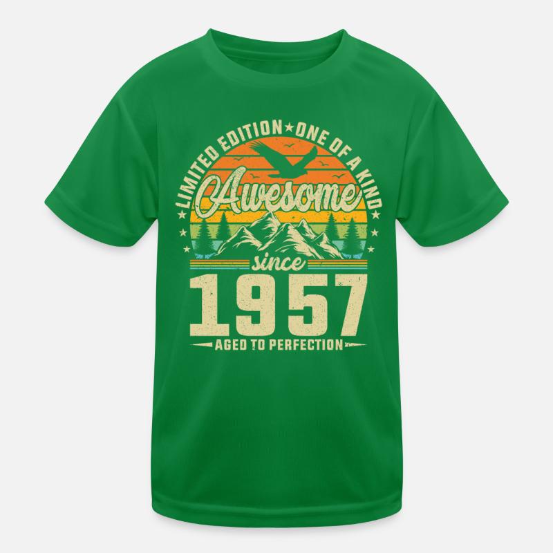 Legendärer 67. Geburtstag 1957 Kinder Funktions-T-Shirt