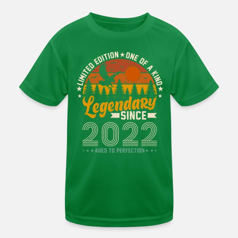 Legendär 2022 Geburtstag Kinder Funktions-T-Shirt