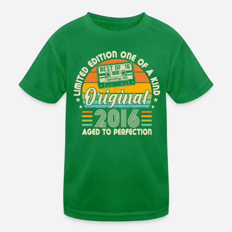 Légendaire 8e anniversaire Année 2016 T-shirt sport Enfant