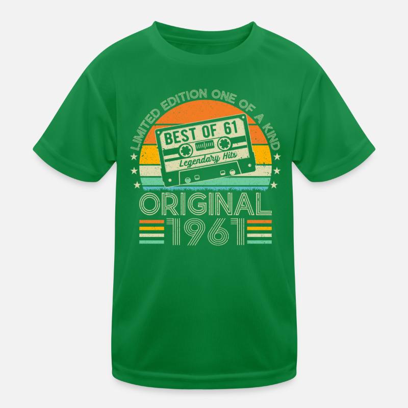 Millésime 1961 Born Legend Cadeau d’anniversaire T-shirt sport Enfant
