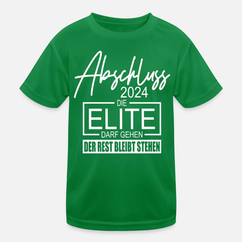 Abschluss 2024 Kinder Funktions-T-Shirt