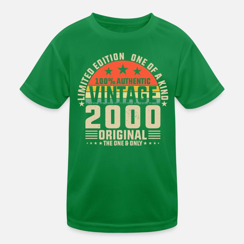 Design créatif pour les jeunes de 24 ans en 2000 T-shirt sport Enfant