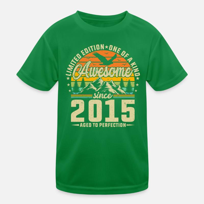 Design rétro vintage unique 2015 T-shirt sport Enfant