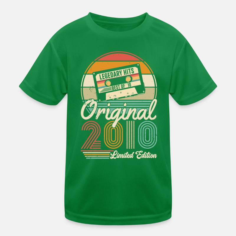 Großartig seit 2010 Kinder Funktions-T-Shirt