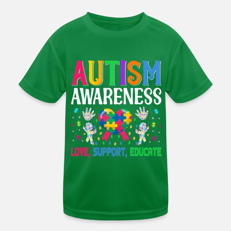Autismus Kinder Funktions-T-Shirt