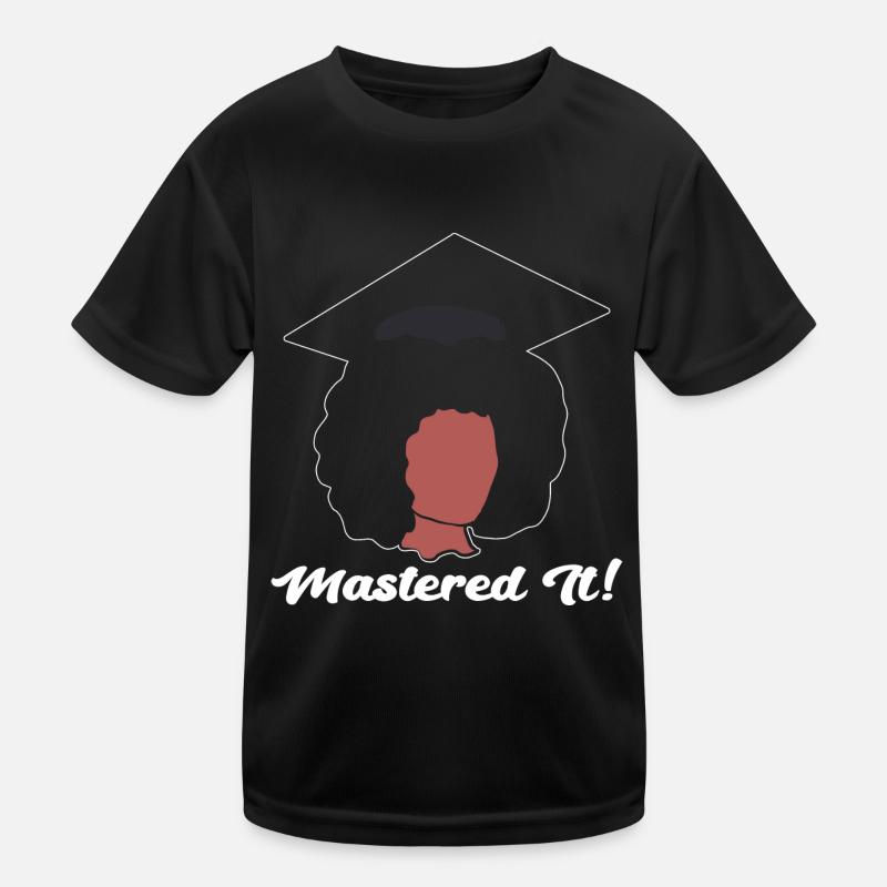 Master Studium Abschlussfeier Kinder Funktions-T-Shirt