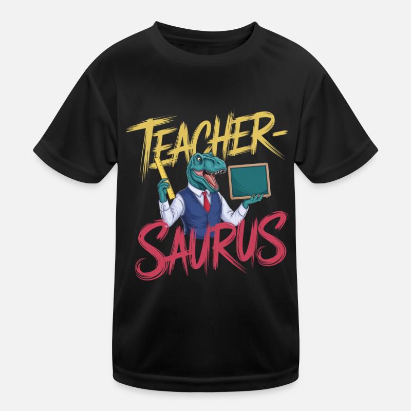 Teacher-saurus 13 Kinder Funktions-T-Shirt