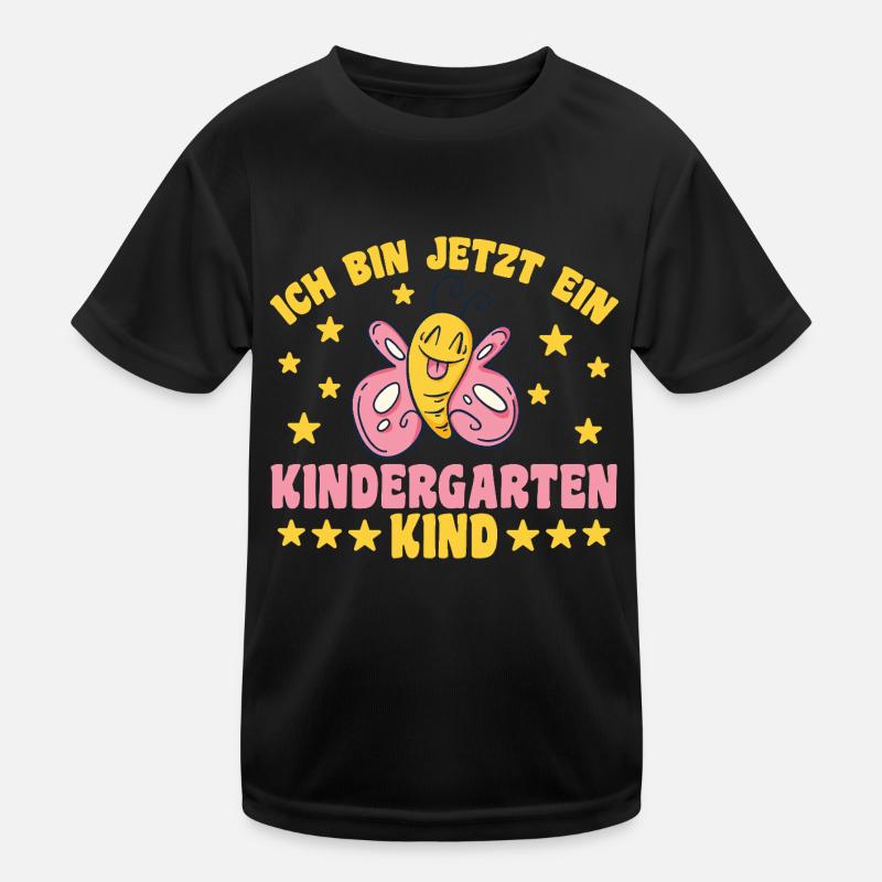 Jardin d’enfants Papillon Je suis maintenant un T-shirt sport Enfant
