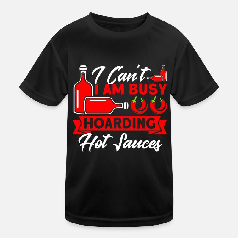 Sammeln Soßen Sammlung Geschenk Kinder Funktions-T-Shirt