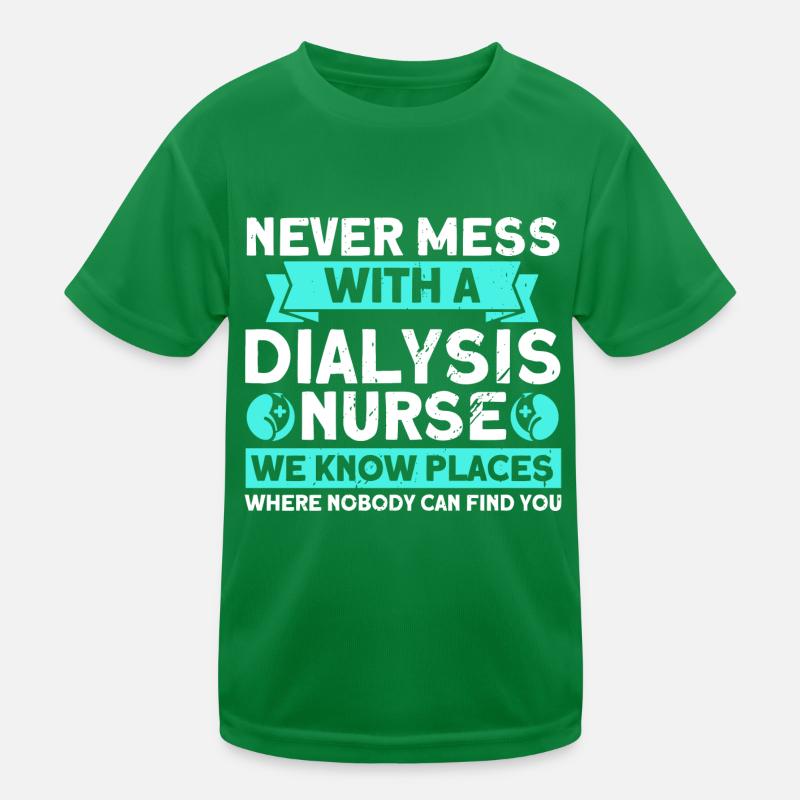 Infirmières Traitement de dialyse Soins infirmiers T-shirt sport Enfant