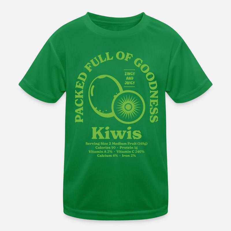 Kiwi Nutritional Kids Functional T-Shirt