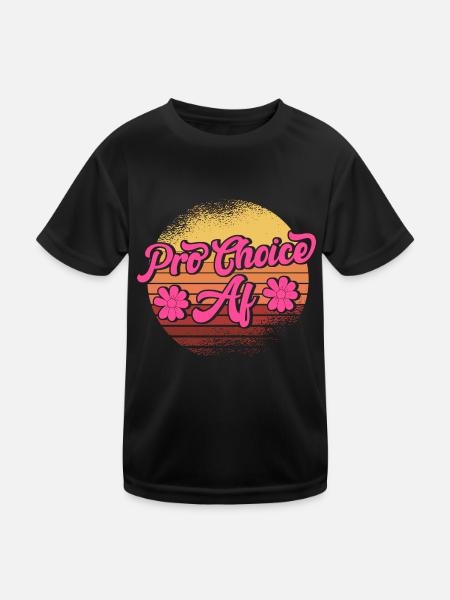 Féminisme Egalité féministe des Ges - T-shirt sport Enfant - noir - Devant