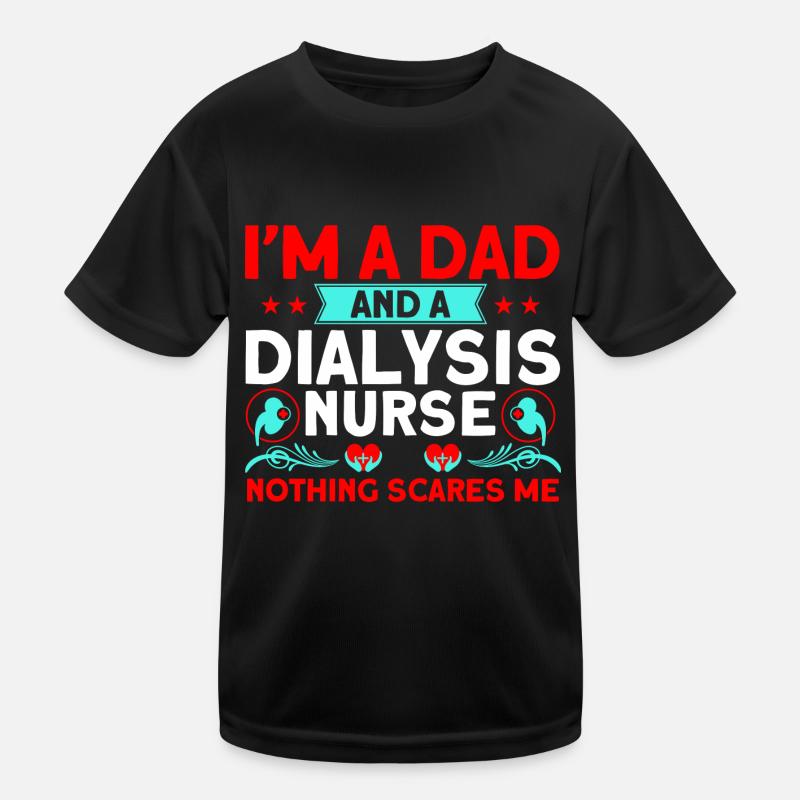 Dialyse Krankenpflege Dialyse Behandlung Geschenk Kinder Funktions-T-Shirt