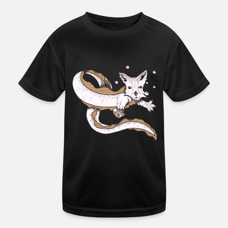 Renilla - Kids Functional T-Shirt - black