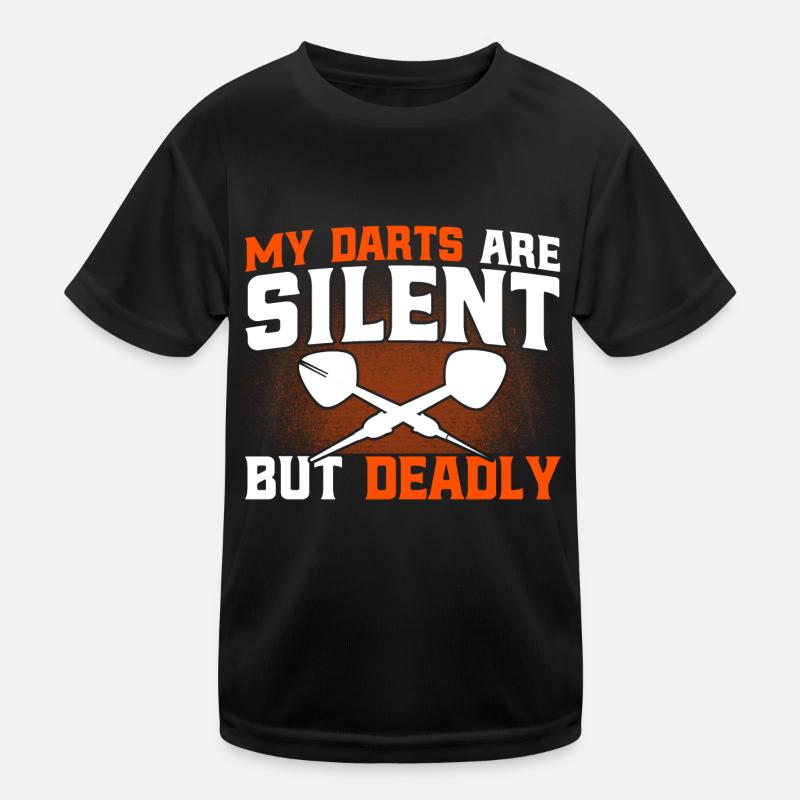 Darts Dartboard Dart Lancer Cadeau T-shirt sport Enfant