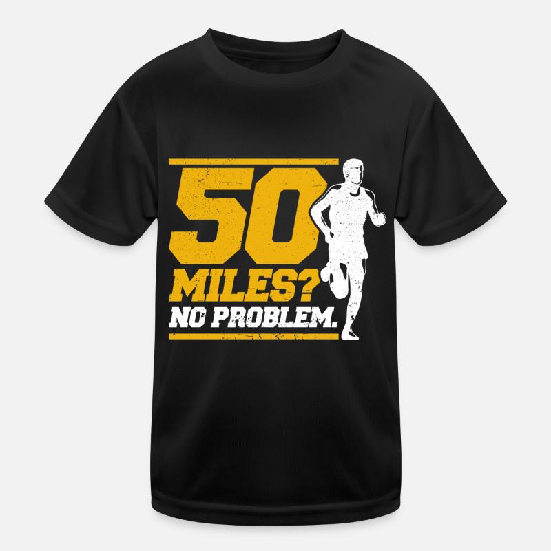 Ultramarathon Trail Running Ultramarathon Runner Ges Kids Functional T-Shirt