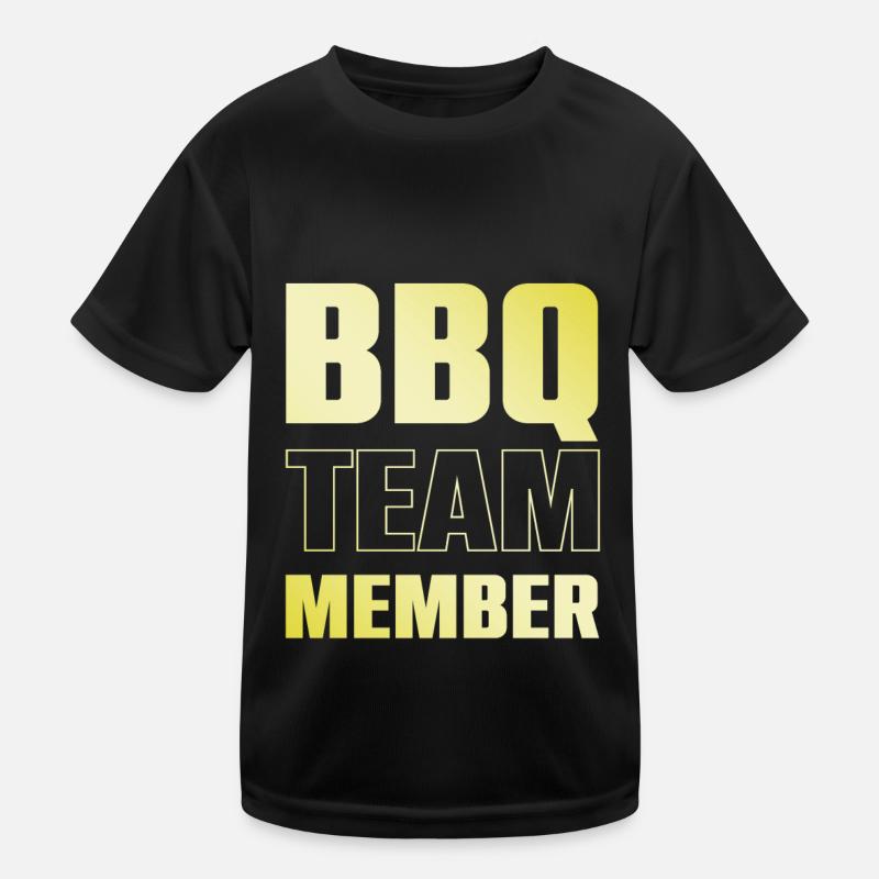 Bbq Team Kinder Funktions-T-Shirt