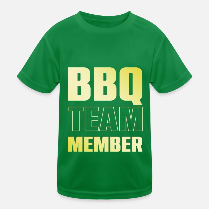 BBQ Team Kids Functional T-Shirt