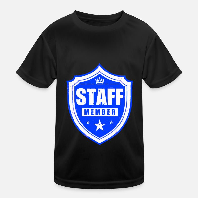 Staff Member Kids Functional T-Shirt